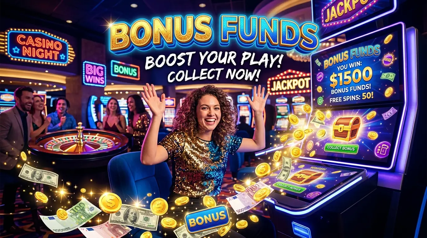 Slots Magic casino bonus funds
