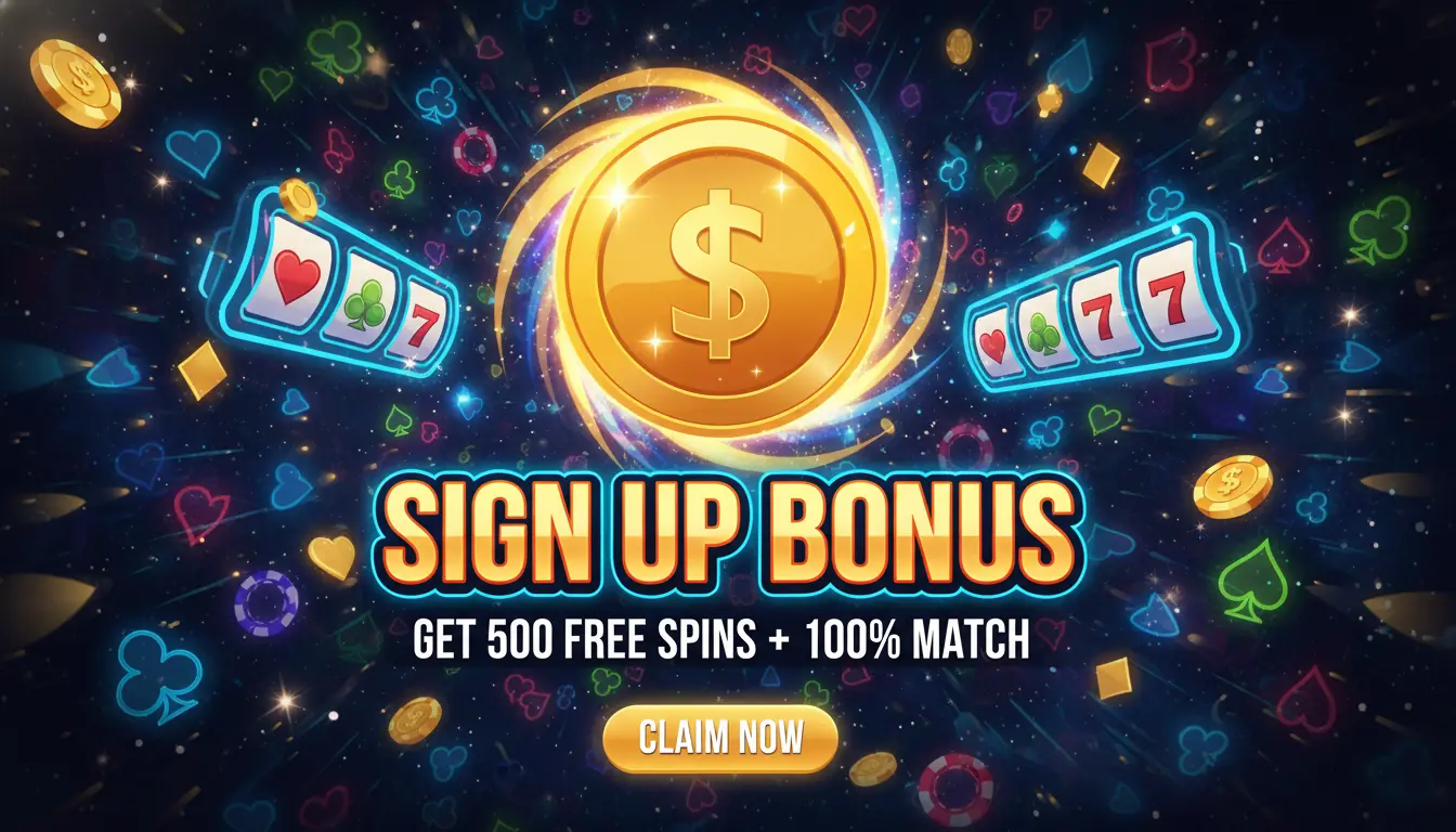 Slots Magic casino sign up bonus