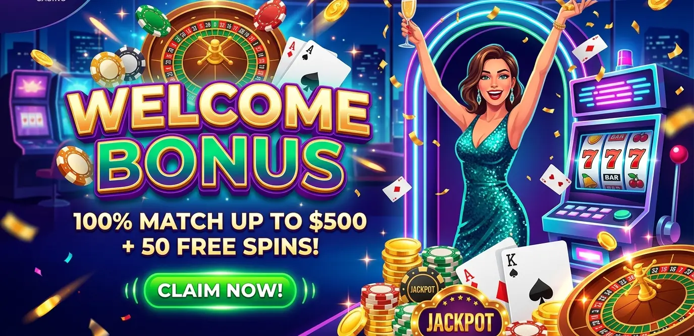 Slots Magic welcome bonus